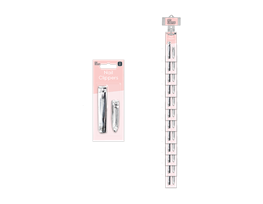 Nail Clippers 2pk With Clip Strip