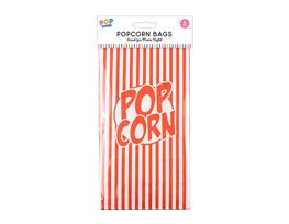 Paper Popcorn Bag 8pk