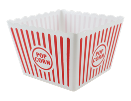 Large Plastic Popcorn Holder