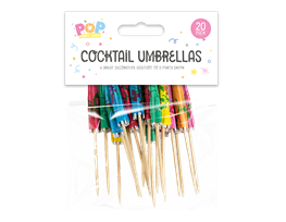 Cocktail Umbrellas 20pk