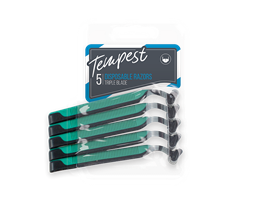 Mens Disposable Triple Blade Razors - 5 Pack