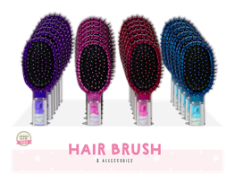 Hair Brush & Accessories With PDQ