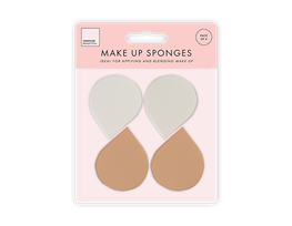 Teardrop Make Up Sponge 4pk