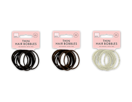 Natural Thin Hair Bobbles 20pk