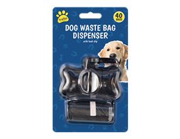 Dog Poo Bag Dispenser - 40 Bags