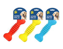 Textured Bone Dog Toy