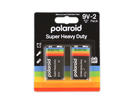 POLAROID 9V HEAVY DUTY 2 PACK