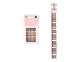 Press On Nails 12pk With Clip Strip