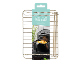 Rectangle Air Fryer Rack With 4 Skewers