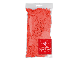 Red Shredded Tissue Paper 25g