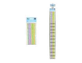 Reusable Straw 20pk With Clip Strip