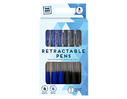 Retractable Pens 8pk