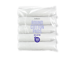 Round Cotton Pads 5 x 100 pads