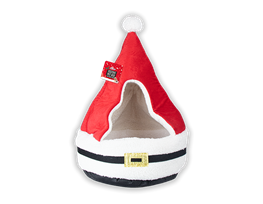 Santa Hat Plush Cat Bed 55cm