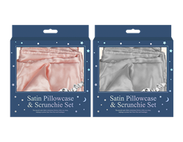 Satin Pillowcase & Scunchie Set