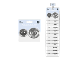 Sink Strainer & Plug Set With Clip Strip