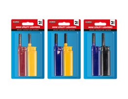 Mini Electronic Utility Lighters 2pk