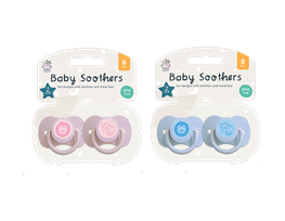 Soothers With Steriliser & Travel Box 2pk