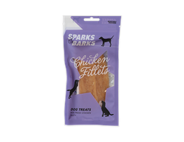 SPARKS & BARKS CHICKEN FILLETS 60G