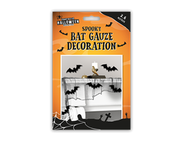 Spooky Bat Gauze Decoration