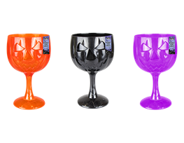 Spooky Halloween Plastic Wine Goblet