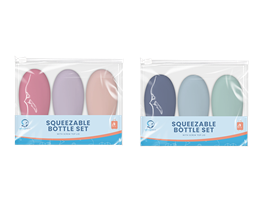 Squeezable Bottle Set 3 Pack