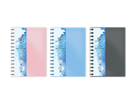 A5 Wiro PP Cover Notebook