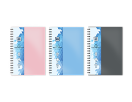 A4 Wiro PP Cover Notebook