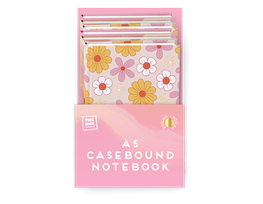 A5 Foil Casebound Notebook PDQ