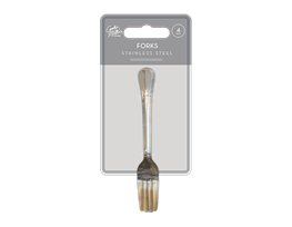 Stainless Steel Forks 4pk