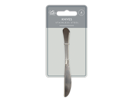 Stainless Steel Knives 4pk