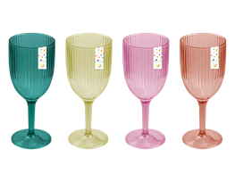 Summer Plastic Wine Glass