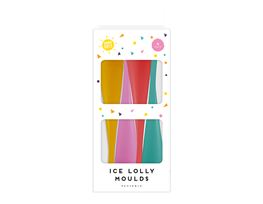 Summer Ice Lolly Moulds 4 Pack