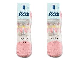 Girls Unicorn 3D Cosy Socks