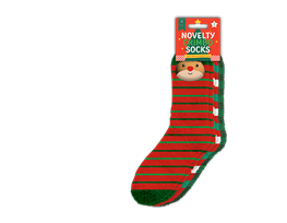 Ladies Novelty Christmas Socks 3pk