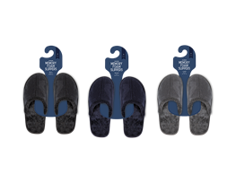 Men's Suede Memory Foam Slippers