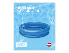 Three Ring Paddling Pool 1.14m x 0.25m