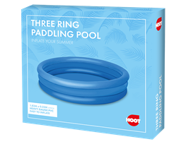 Three Ring Paddling Pool 1.83m x 0.33m