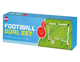 Football Goal Set With Pump & Ball