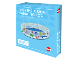 Print Kids Three Ring Paddling Pool 1.22m x 0.25m