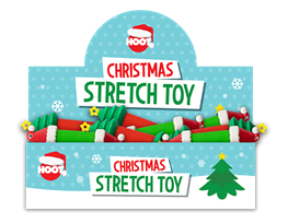 Christmas Stretch Toy PDQ