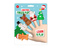 Christmas Finger Puppets 5pk