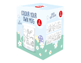 Colour Your Own Easter Mug