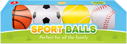 Sports Balls 4 Pack