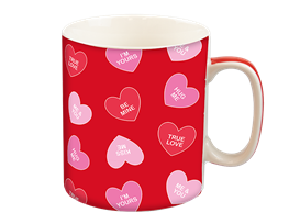 Jumbo Love Heart Ceramic Mug