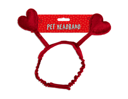 Valentine's Pet Headband