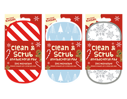 Christmas 2 in 1 Scrubbing Pad