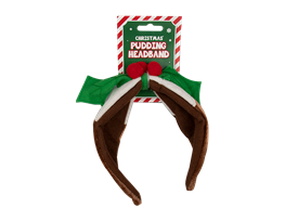 Christmas Pudding Headband