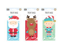 3D Character Treat Bags 6 Pack