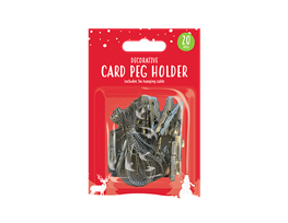 20 Peg Xmas Card Holder 3M